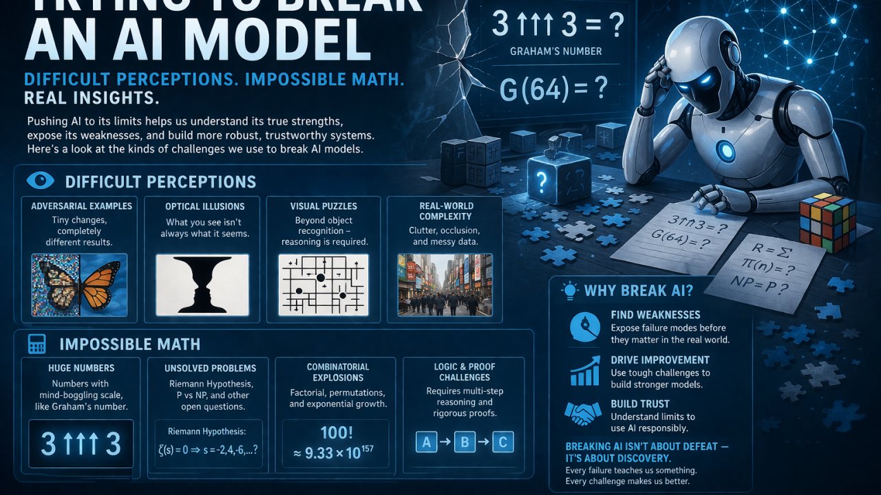 Trying to Break an AI Model — difficult perceptions, impossible math, real insights
