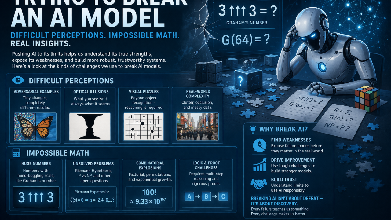 Trying to Break an AI Model — difficult perceptions, impossible math, real insights